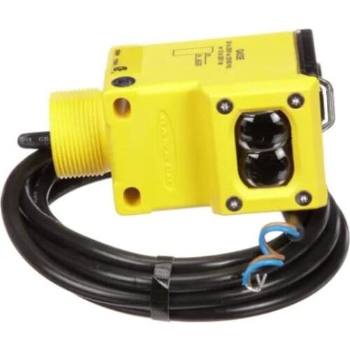 Q453E Photoelectric; Emitter; In:12-250VDC/24-250VAC; 200' Range w/ Q45 Receiver; 2m Cable 53994