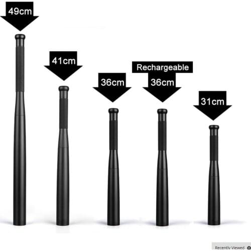 Eycocci Baseball Bat LED Flashlight 500Lumens Super Bright Torch for Emergency and Self Defense Camping Hunting