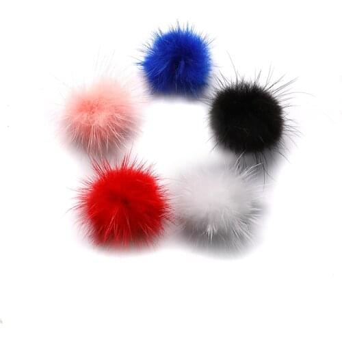 10 Pieces Plush Of Manicure Design Mini Pom Poms Mink Ball Diy Pompones Sewing Products 1-3mm