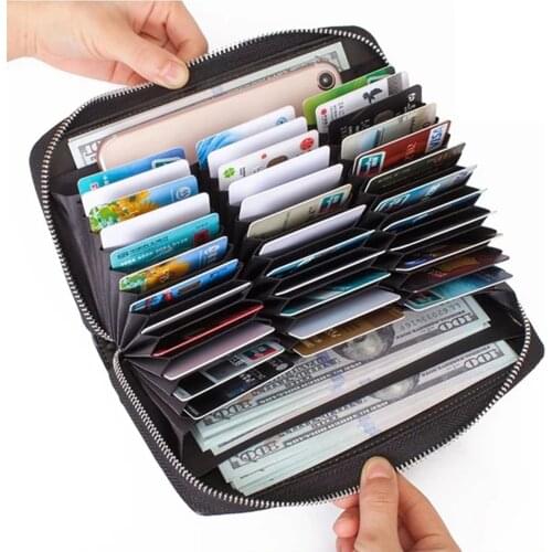 2020 Newly Card Holder Wallet Women Men Credit Card Holder Wallet Large Capacity Card Holder Unisex Wallet Tarjetero Mujer