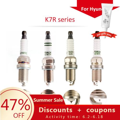 4packs/6packs China original TORCH spark plugs FR7DPP/FR7DP-DEG/IK20/RC8PYP/K7RTI
