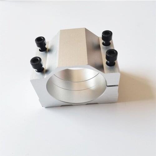 52 57 65 80mm Aluminum CNC Spindle Clamp CNC Spindle Motor Fixture Mount Bracket CNC Engraving Machine Tools Accessories