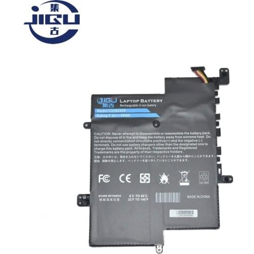 JIGU New Laptop Battery 7.6V C21N1807 C21N1629 For Asus For ChromeBook C223NA For VivoBook E12 E12-E203NA E12-X207NA E203MA