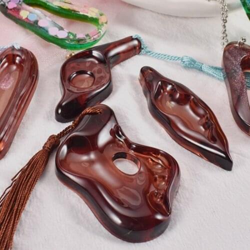 Irregular Shape Silicone Mould Distinctive Jewelry Making Accessories 3D Resin Charms DIY Glue Molds Filling Accessories