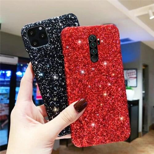 Luxury Glitter Sequins Case For Xiomi Redmi 5 Plus 6 5A 6A 4X 4A 7 7A S2 Y2 Hard Back Cover For Redmi Note 4 5 A 6 7 Note 8 Pro