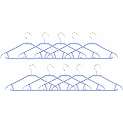 Color Portable Hanger Coat Hanger Household Wardrobe Outdoor Large Drying Rack Household PP Hanger