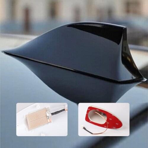 FOR SEAT IBIZA Leon Cover FR Supercopa Mii Toledo car radio shark fin antenna signal shark fin antena 3M adhesive Car Styling