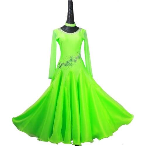 Customize New ballroom dance dress standard ballroom waltz dresses ballroom dance competition dresses custom made LXT575