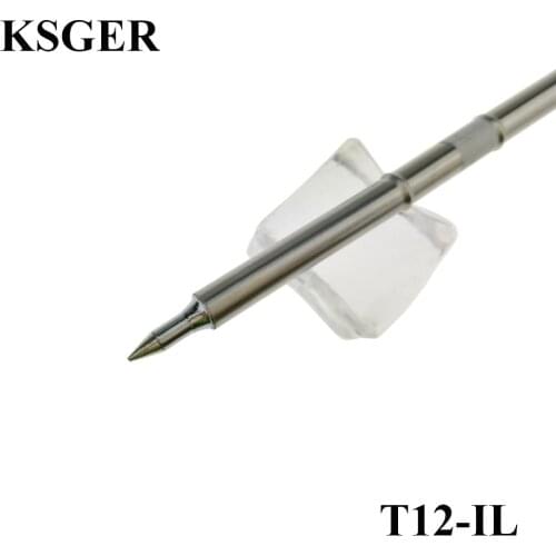 KSGER FX-951 Soldering Iron Tips T12 IL Solder Station STM32 STC OLED Temperature Controller Tools Welding Repair Phone Computer