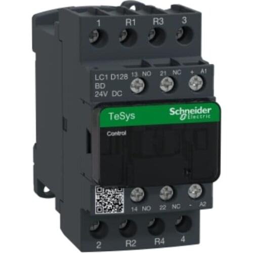 LC1D128 LC1D128BD LC1-D128BD TeSys D contactor - 4P(2 NO + 2 NC) - AC-1