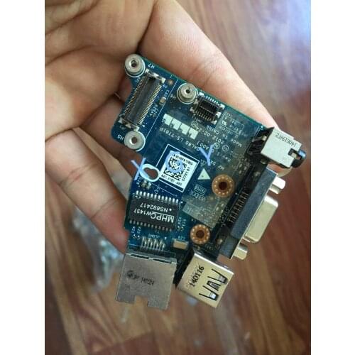 LS-7781P 51WP9 051WP9 For Dell Latitude E6430 Audio Jack VGA USB Port Ethernet Lan Board Full Tested Free Shipping