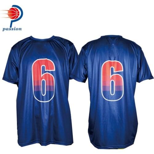 MOQ 5 pcs $25 Each 100%Polyester Quick Dry Material Sublimation Printed Custom Design Navy Softball Shirts
