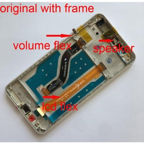 Original LCD For Huawei P10 Lite LCD Display Touch Digitizer Screen With Frame Free Tools