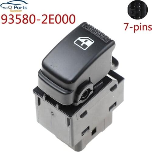 For Hyundai Tucson 2005-2010 Plastic Single Power Window Lifter Switch 93580-2E000 935802E000