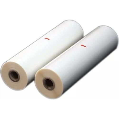 Hot Laminating Films Bopp for Hot Roll Laminator 25 Mic 440width*200M Length Matt glossy 1"Core