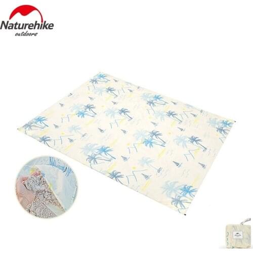 NatureHike Patterned Beach Cloth Mat Waterproof Picnic Mat Camping Mat Foldable Outdoor Sports Moisture Proof Mat