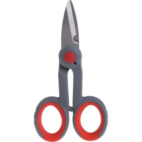 Fishing Scissors Stainless Steel Line Wire Cutter Hook Remover Pliers Portable U2JB