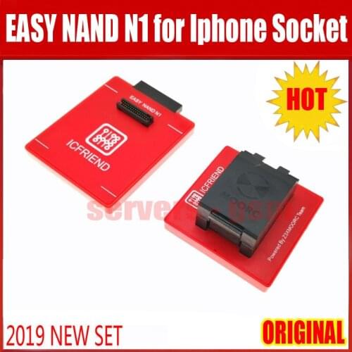 Latest version Z3X Easy-JTAG Nand N1 for lphone socket NAND support NAND LGA25-60 work with EASY JTAG plus box