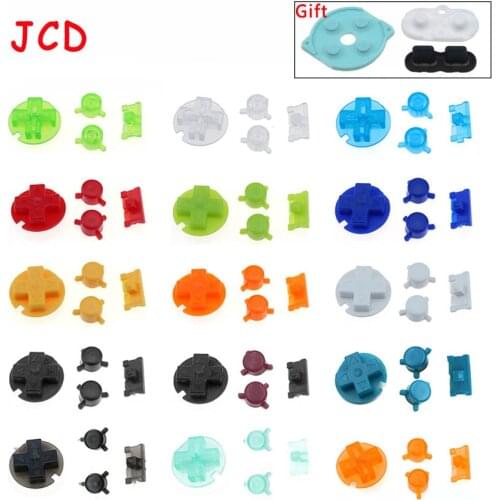 For GBP Rubber Conductive Button A B D pad Silicone Start Select Keypad & DIY Buttons Set Repair parts