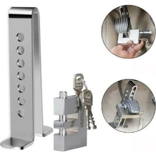 Safety Lock Car Auto Brake Pedal Lock Stainless Steel Clutch Lock Anti-theft Car Lock