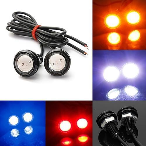 2Pcs 10W LED Eagle Eye 12V Car Auto DRL Daytime Running Tail Light Lamp