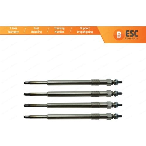 ESC Auto Parts EGP47-1 4 Pcs Heater Glow Plugs GX148, 0100226203 for Ford Citroen Peugeot Jaguar Land. ESC Auto Parts