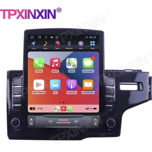 For Honda Fit RHD 2014-2017 Android 6+128GB Wireless Carplay Touch screen Stereo Receiver Car Radio player Radio IPS Screen
