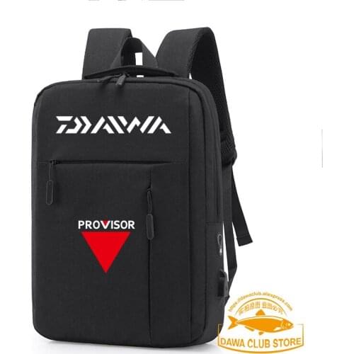 Daiwa Travel Backpack Men Outdoor Travel Fishing Bag Trendy Breathable Casual Waterproof Multifunction Storage Bags