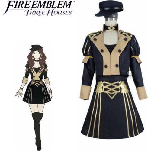 Fire Emblem: Three Houses Dorothea Cosplay Costume With Shoes Cover Custom Made Women For Christmas Halloween