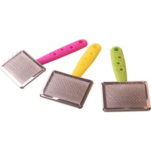 NEW Pet Comb Dog Hair Removal Knot Grooming Comb Dog Accessories Massage Steel Needle Comb Dog Supplies Pets Cleaning Supplies