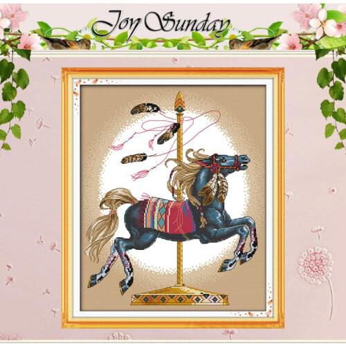 Swing Painting Counted Cross Stitch 11CT 14CT animal Cross Stitch Sets Wholesale Chinese Cross-stitch Kits Embroidery Needlework