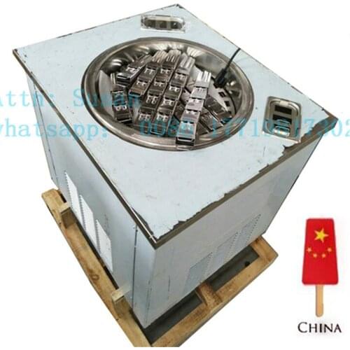 Round rotating plate type ice cream popsicle machine / ice lolly machine / popsicle maker