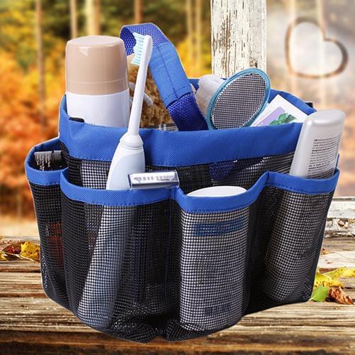 Large Pockets Shower Hanging Caddy Organizer Bag for Bathroom Accessory Mirror Portable Laundry Washing Bags