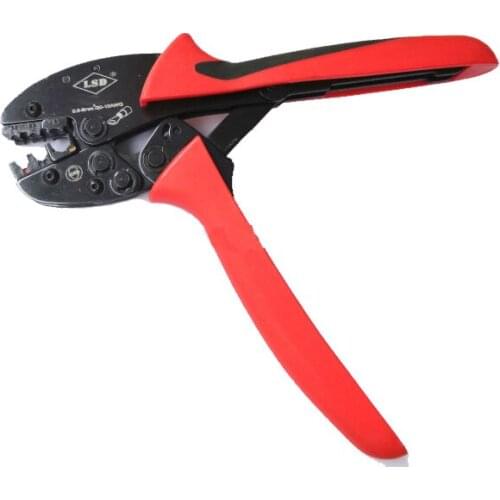 S series hand crimping tools pre insulated terminal and connector clamp force precision safety section S-056YJ pliers