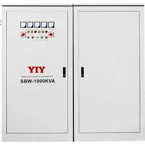 SBW-225KVA AC380V Automatic Voltage Regulator Stabilizer/Colorful Display/MCU Control/3 Phase 4 Wire/Servo Type Triphasic