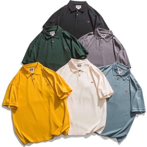 Speed Skateboard Short Sleeve Polos For Men