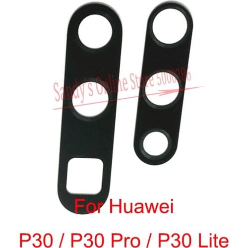 New Rear Back Camera Glass Lens Cover For Huawei P30 Pro Lite P30pro P30lite Big Back Main Facing Camera Lens Glass Repair Parts