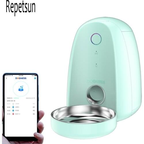 Smart Automatic Feeder With WiFi Remote Control Video Monitoring Timing For Pet Cat Dog Food Feeder Dispenser Bowl