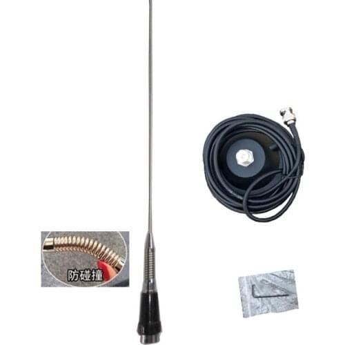 Vertical omni directional NIO-T.C Anti-collision outdoor car suction cup antenna for Mini power FM transmitter pll