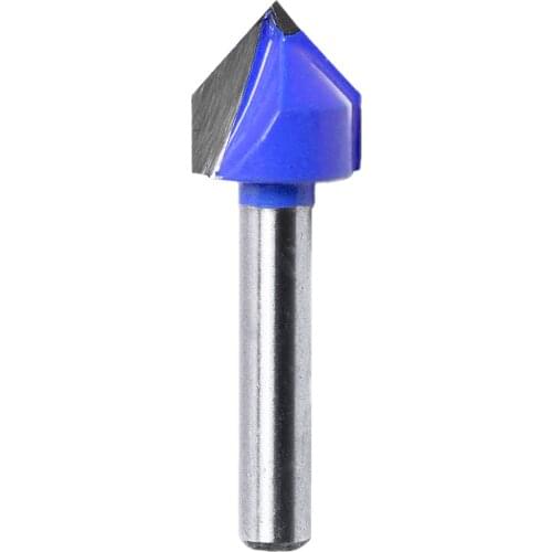 1/4 Inch Shank 90 Degree V Groove Template Router Bit 48.5mm Power Tools Useful
