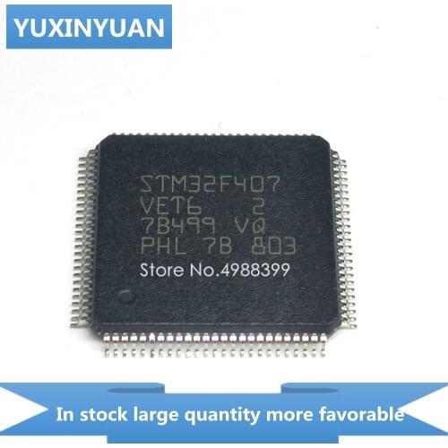 1pcs/lot STM32F407VET6 STM32F407 LQFP100