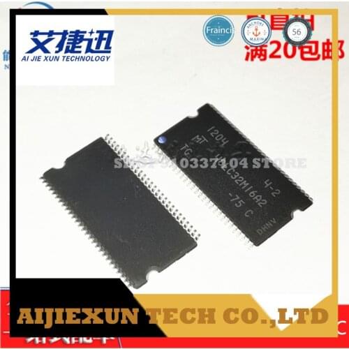 10pcs/lot MT48LC32M16A2TG-75:C 512M MT48LC32M16A2 TSOP54 Memory IC CHIPS NEW AND ORIGIANL