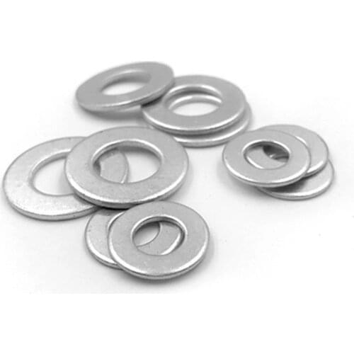 M4 M5 M5.5 M6 M7 M8 M9 M10 M12 M13 M14 M15 M16 M17 Aluminum Washers AL. Gaskets Flat Pad Sealing Ring 1.5mm thickness