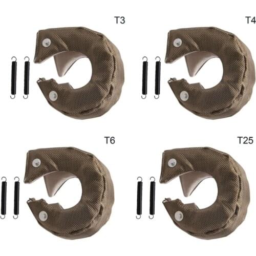 Car Turbo Charger Heat Shield Cover Blanket Glass Fiber Protection Wrap for T3 T25 T28 GT25 GT28 GT30 GT32 GT35 GT37