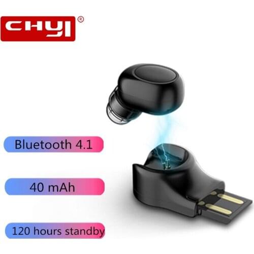 Bluetooth Wireless Earphones Mini Handsfree Music Sport Computer Earbuds With Microphone HD Sound BT Headset For PC Mobile Phone