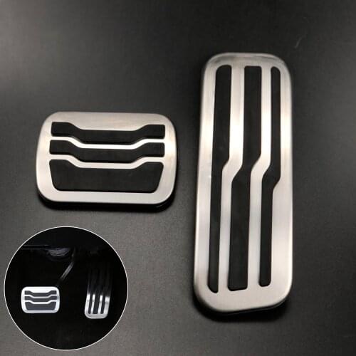 NO Drill Car Foot Gas Fuel Brake Pedal Pads Accessory For Ford Explorer 2011-2019 Accelerator Pedals Kit 2Pcs