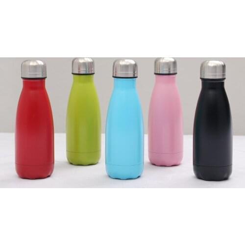 Stainless Steel Coke Bottle Vacuum Cup Small Portable Bowling Water Cup Outdoor Sports Water Bottle