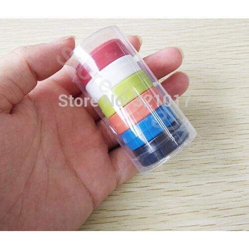 Coloured Magnets 30mm Dry Wipe Whiteboard Disc Plastic Coated