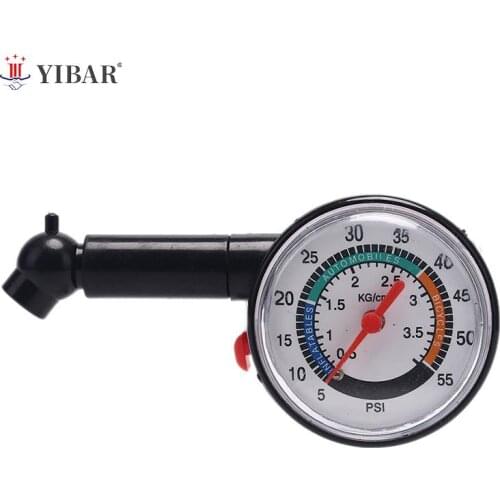 Car Motorcycle 0-50 Psi Dial Wheel Tire Tyre Gauge Meter Pressure Measure Tester