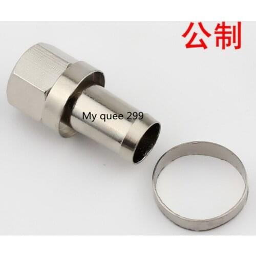 Cable TV 75-7f head system sywv75-7 cable connector distributor all brass nut joint